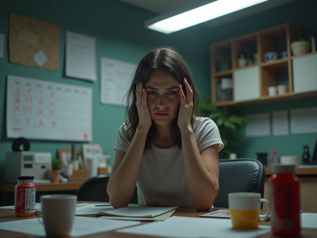 Signes Avant-Coureurs Causés Par Des Sautes D’Humeur Hormonales Et Une Consommation Excessive De Caféine