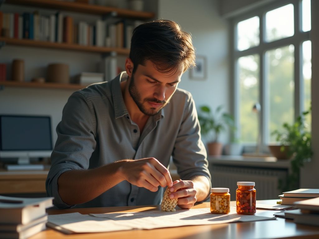 Concentration Et Concentration : Pile De Suppléments