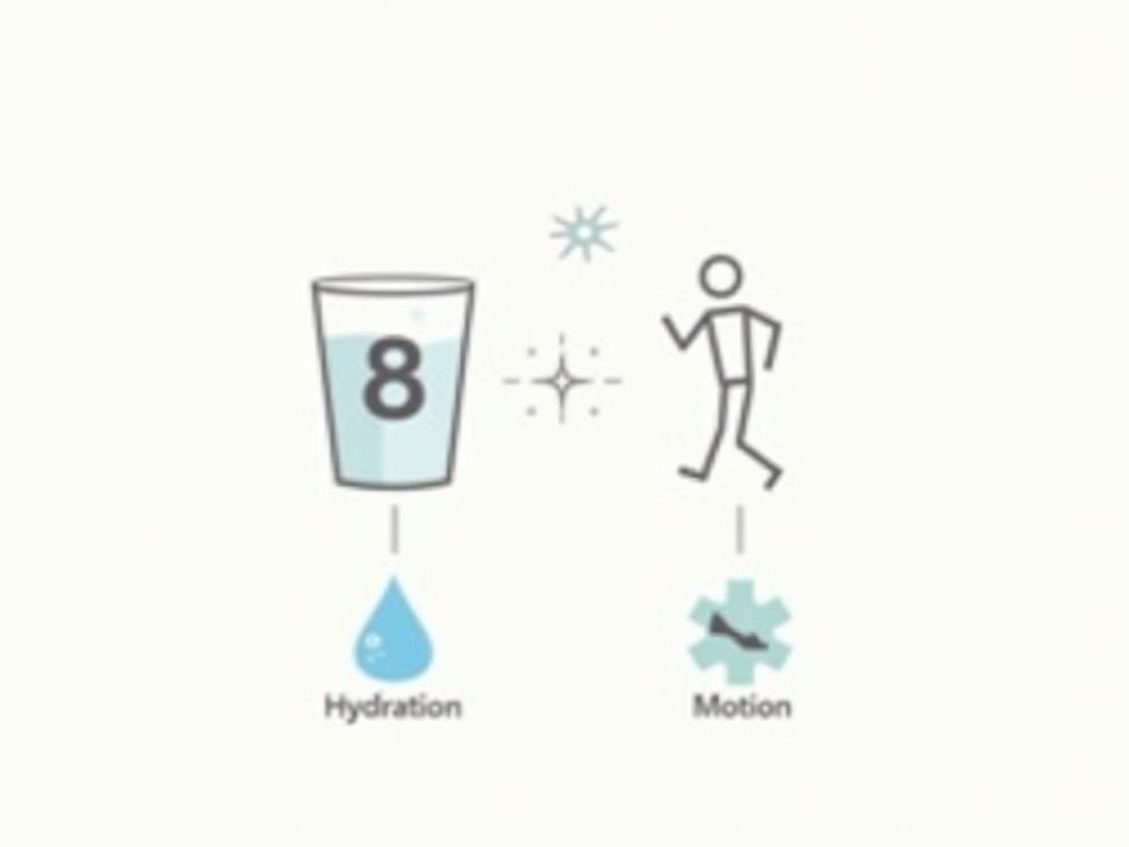 Défi : Boire 8 Verres D'Eau, Marcher...