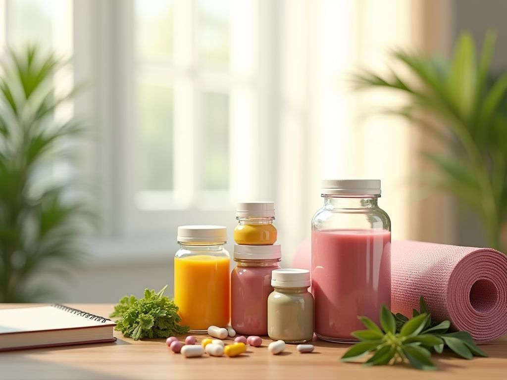 Pile De Suppléments Rafraîchie Pour Le Réveil Ultime